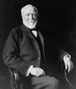 [Portrait of Andrew Carnegie]