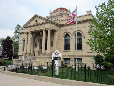 [photo: library building, Summer 2012]