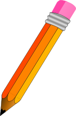 [clip-art image of a pencil]