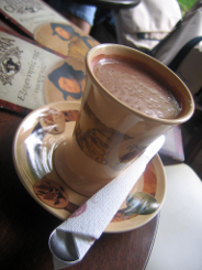 [stock photo of a mug of hot chocolate]