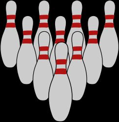 [Bowling pins]