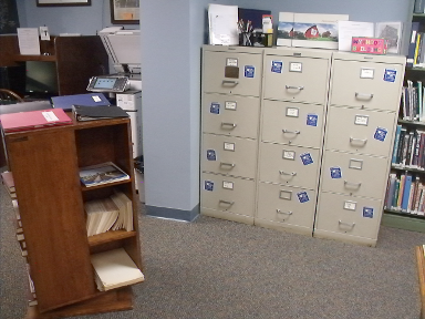 [photo: filing cabinets]