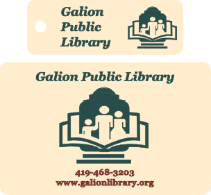 Galion Public Library card and keychain card